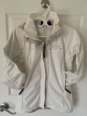 Marmot Women's White Waterproof Jacket